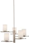 27265 Home Decorators Collection Light Polished Nickel Modern Chandelier 0718212272657