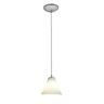 28004-4c-bs-wht Access Lighting Inch One Light Glass Pendant With 641594211948