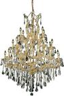 2801d38g-rc Euroluxhome Chandelier Pendant Maria Theresa Traditional Dining Room 616524352107