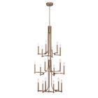 28061-014 Eurofase Lighting Cantu Chandeliers Satin Gold 773546251648
