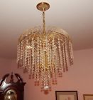 2956 Schonbek Light Crystal Chandelier Waterfall Discontinued Style