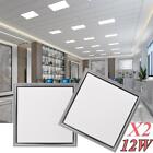 Qy3030z 2x 12w Led Recessed Ceiling Panel Down Light Neutral White Bulb Ultra-thin Lamp