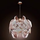 2x40w Design Chandelier Cord Bulb Universal Pendant Adjustable Lamp Leaf Lotus