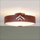 A47241fc-02 3 A47241 Mountain Light - Fixture Lighting Ceiling Lodge Flush Semi Rustic