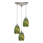 10089 3 Evergreen Light Elk Vortex Mini Pendant 3evg Lighting