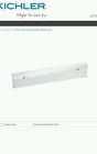 12057wh 3 Lighting Wire Direct Led Kichler White Undercainet Light