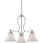 Sph5103bn 3 Brushed Chandelier Quoizel Sophia Lighting Nickel Light