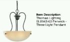 Sl8943-63 3 Thomas Light Lighting Pendant Fenwick