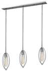 3000-3b-os Z-lite 3-light Island-billiard-light In Old