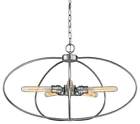 3000p-os Z-lite 5-light Pendant In Old