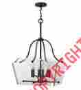 3004oz Wingate Hinkley Lighting 29.0 Chandelier 6 Light In Oil Rubbed Bronze 640665300413