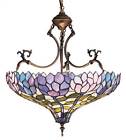 172968 30450 Meyda Tiffany Wisteria Inverted 705696304509