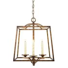 3071-3p Athena 3 Light Lighting Golden Sized Pendant Full