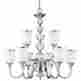 308-9-bn Z Lite Chandelier In Brushed Nickel 9 Light Z-lite Cosmopolitan 685659008494