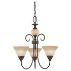 31105-72 Sea Gull Lighting Monteclaire Collection Chandelier Olde Iron 785652311055