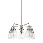 3114505-962 Sea Gull Lighting New Belton Chandelier Brushed Nickel 785652003387