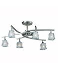 31171-25 Ceiling 6 Triarch Light Style Sleek Bulb Milan Fixture Italian 65
