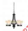 31376-839 Somerton Blacksmith Sea Lighting Chandelier Gull 5 Light