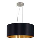 31605a Eglo Maserlo Black And Gold Pendant 9008606141838