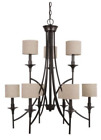 31952-710 Sea Gull Lighting Stirling Burnt Sienna Chandelier Shade