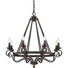 4675069 32 Dining Chandelier Nbe5008 Rustic Box Chandelier-open Quoizel Noble Black