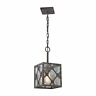 32122-1 Elk Lighting Radley Malted Rust Mini Pendant 748119099040