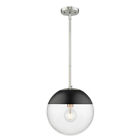 3219-l Pw-blk Golden Lighting Dixon Pewter Pendant 844375056190