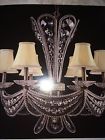 32383 Bronze Light English Triarch Grand Chandelier Crystal 6 Accent
