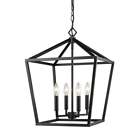 3244-mb Millennium Lighting Corona Light Wide Taper Candle Chandelier 842639020598