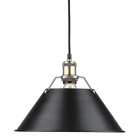 3306-l Ab Golden Lighting Orwell Wide Pendant 844375041806