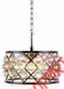 1214d16pn 3318968 Elegant Lighting Pendant Lamp In Polished Nickel Finish Id