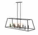 11495450s 3338bz Unbranded New 8 Light Rectangular Pendant Hinkley Lighting Fulton High Quality 640665333800