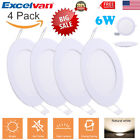 3352c Excelvan Pack Led Panel Light Ceiling Downlight Round Wall Lamp