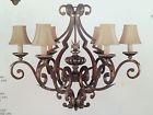 837140 34 Art Traditional 6 Lamps Stile Lights " Chandelier Bellagio Fine