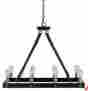3404023 21279 Uttermost 8-light Rectangle Chandelier Id 792977212790