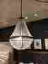 3455540 Pottery Barn Mia Faceted-crystal Large Chandelier Light Fixture 19 Diameter