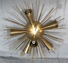 3483280 West Elm Light Brass Sputnik Flushmount