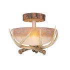 Cf33012ns 3510247 Bp Deer Antler Mount Light Ceiling Lighting Noachian Stone