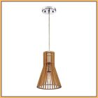 3541-317 Designers Fountain Kahale Kula Wood Hanging Pendant 046335052543