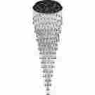 7000109 36-in Pyramid Creations W Polished Chrome Ceiling Flush Mount Light 0845094013334