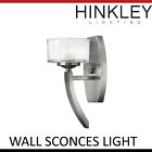 3870bn Brushed 1 Hinkley Lighting Sconces Nickel Wall Meridian Light