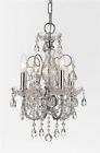 3224-ch-cl-saq 4 Chandelier 732066 Crystal Iron Id Lights Wrought Mini