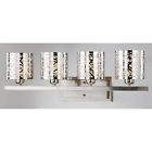 B519-wst-219 4-light Satin Wall Sconce Nickel