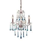 4011 3aq Opulence Elk Lighting Chandelier In Rust 748119401119
