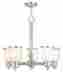 40205-35 Livex Lighting Polished Nickel Middlebush 5 Light Chandelier Ceiling Fixtur Sale 847284049406