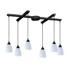 406-6wh Elk Lighting 406-6 Simply White