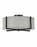 41707bk Hinkley Axis Ceiling Light In Black