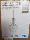 42141nics Kichler Lighting Everly Pendant Brushed Nickel Finish