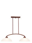 4222-70livex Contemporary Lighting Somerset Bronze Pend 2 Billiard Island Light