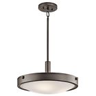 42245oz 3-light Olde Lighting Bronzes Kichler Finish Fixture Lytham Convertible